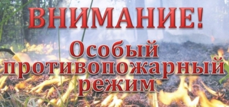 О введении особого противопожарного режима.