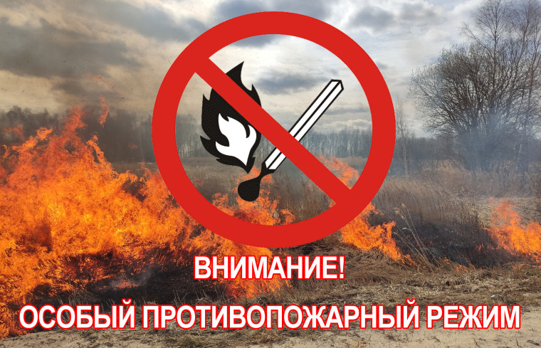 О введении особого противопожарного режима. О введении особого противопожарного режима.
